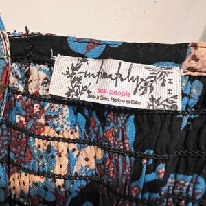 Free People Colorful Smocked Maxi Dress